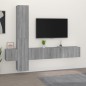 vidaXL 5-tlg. TV-Schrank-Set Grau Sonoma Holzwerkstoff vidaXL 5-tlg. TV-Schrank-Set Grau Sonoma Holzwerkstoff