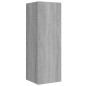 vidaXL 5-tlg. TV-Schrank-Set Grau Sonoma Holzwerkstoff vidaXL 5-tlg. TV-Schrank-Set Grau Sonoma Holzwerkstoff