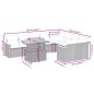 vidaXL 10-tlg. Garten-Sofagarnitur mit Kissen Beige Poly Rattan vidaXL 10-tlg. Garten-Sofagarnitur mit Kissen Beige Poly Rattan