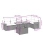 vidaXL 7-tlg. Garten-Sofagarnitur mit Kissen Beige Poly Rattan vidaXL 7-tlg. Garten-Sofagarnitur mit Kissen Beige Poly Rattan