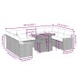 vidaXL 10-tlg. Garten-Sofagarnitur mit Kissen Beige Poly Rattan vidaXL 10-tlg. Garten-Sofagarnitur mit Kissen Beige Poly Rattan