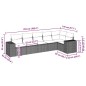 vidaXL 6-tlg. Garten-Sofagarnitur mit Kissen Hellgrau Poly Rattan vidaXL 6-tlg. Garten-Sofagarnitur mit Kissen Hellgrau Poly Rattan