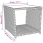 vidaXL 3-tlg. Garten-Essgruppe mit Kissen Schwarz Poly Rattan vidaXL 3-tlg. Garten-Essgruppe mit Kissen Schwarz Poly Rattan