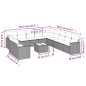 vidaXL 12-tlg. Garten-Sofagarnitur mit Kissen Braun Poly Rattan vidaXL 12-tlg. Garten-Sofagarnitur mit Kissen Braun Poly Rattan