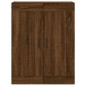 Highboard Braun Eichen-Optik 69,5x34x180 cm Holzwerkstoff Highboard Braun Eichen-Optik 69,5x34x180 cm Holzwerkstoff