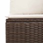 vidaXL 11-tlg. Garten-Sofagarnitur mit Kissen Braun Poly Rattan vidaXL 11-tlg. Garten-Sofagarnitur mit Kissen Braun Poly Rattan