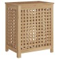 vidaXL Wäschebehälter 50x35x60 cm Massivholz Teak vidaXL Wäschebehälter 50x35x60 cm Massivholz Teak
