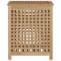 vidaXL Wäschebehälter 50x35x60 cm Massivholz Teak vidaXL Wäschebehälter 50x35x60 cm Massivholz Teak