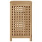 vidaXL Wäschebehälter 50x35x60 cm Massivholz Teak vidaXL Wäschebehälter 50x35x60 cm Massivholz Teak