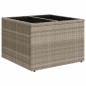 vidaXL 10-tlg. Garten-Sofagarnitur mit Kissen Hellgrau Poly Rattan vidaXL 10-tlg. Garten-Sofagarnitur mit Kissen Hellgrau Poly Rattan