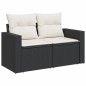 vidaXL 10-tlg. Garten-Sofagarnitur mit Kissen Braun Poly Rattan vidaXL 10-tlg. Garten-Sofagarnitur mit Kissen Braun Poly Rattan