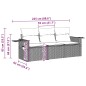 vidaXL 3-tlg. Garten-Sofagarnitur mit Kissen Hellgrau Poly Rattan vidaXL 3-tlg. Garten-Sofagarnitur mit Kissen Hellgrau Poly Rattan