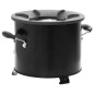 vidaXL Camping-Ofen Schwarz 36x26x22,5 cm Metall vidaXL Camping-Ofen Schwarz 36x26x22,5 cm Metall