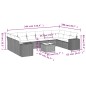 vidaXL 11-tlg. Garten-Sofagarnitur mit Kissen Braun Poly Rattan vidaXL 11-tlg. Garten-Sofagarnitur mit Kissen Braun Poly Rattan