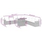vidaXL 11-tlg. Garten-Sofagarnitur mit Kissen Beige Poly Rattan vidaXL 11-tlg. Garten-Sofagarnitur mit Kissen Beige Poly Rattan