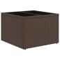vidaXL 10-tlg. Garten-Sofagarnitur mit Kissen Braun Poly Rattan vidaXL 10-tlg. Garten-Sofagarnitur mit Kissen Braun Poly Rattan