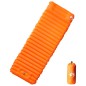 vidaXL Selbstaufblasende Isomatte mit Kissen Orange vidaXL Selbstaufblasende Isomatte mit Kissen Orange