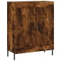 Highboard Räuchereiche 69,5x34x180 cm Holzwerkstoff Highboard Räuchereiche 69,5x34x180 cm Holzwerkstoff