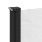 vidaXL Seitenmarkise Ausziehbar Weiß 170x300 cm vidaXL Seitenmarkise Ausziehbar Weiß 170x300 cm