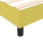 vidaXL Bettgestell ohne Matratze Grün 140x190 cm Stoff vidaXL Bettgestell ohne Matratze Grün 140x190 cm Stoff