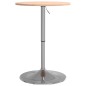 vidaXL Bartisch Ø50x89,5 cm Massivholz Buche vidaXL Bartisch Ø50x89,5 cm Massivholz Buche