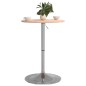 vidaXL Bartisch Ø50x89,5 cm Massivholz Buche vidaXL Bartisch Ø50x89,5 cm Massivholz Buche