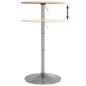 vidaXL Bartisch Ø50x89,5 cm Massivholz Buche vidaXL Bartisch Ø50x89,5 cm Massivholz Buche