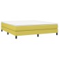 vidaXL Bettgestell ohne Matratze Grün 180x200 cm Stoff vidaXL Bettgestell ohne Matratze Grün 180x200 cm Stoff