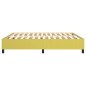 vidaXL Bettgestell ohne Matratze Grün 160x200 cm Stoff vidaXL Bettgestell ohne Matratze Grün 160x200 cm Stoff