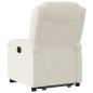 vidaXL Relaxsessel mit Aufstehhilfe Creme Samt vidaXL Relaxsessel mit Aufstehhilfe Creme Samt