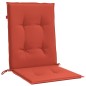 vidaXL Niedriglehner-Auflagen 2 Stk. Melange Rot 100x50x4 cm Stoff vidaXL Niedriglehner-Auflagen 2 Stk. Melange Rot 100x50x4 cm Stoff