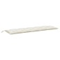 vidaXL Gartenbank-Auflage Melange Creme 180x50x7 cm Stoff