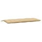 vidaXL Gartenbank-Auflage Melange Beige 120x50x7 cm Stoff vidaXL Gartenbank-Auflage Melange Beige 120x50x7 cm Stoff