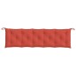vidaXL Gartenbank-Auflage Melange Rot 180x50x7 cm Stoff vidaXL Gartenbank-Auflage Melange Rot 180x50x7 cm Stoff