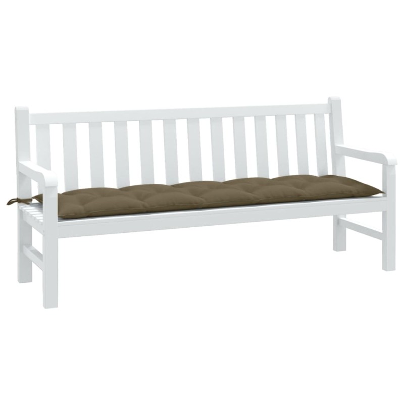 vidaXL Gartenbank-Auflage Melange Taupe 180x50x7 cm Stoff vidaXL Gartenbank-Auflage Melange Taupe 180x50x7 cm Stoff