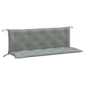 vidaXL Gartenbank-Auflagen 2 Stk. Melange Hellgrau 150x50x7 cm Stoff
