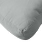 vidaXL Palettenkissen 2-tlg. Melange Hellgrau Stoff vidaXL Palettenkissen 2-tlg. Melange Hellgrau Stoff