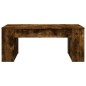 vidaXL Couchtisch Räuchereiche 102x55x42 cm Holzwerkstoff vidaXL Couchtisch Räuchereiche 102x55x42 cm Holzwerkstoff