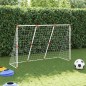 vidaXL Fußballtor für Kinder mit Bällen 2-in-1 Weiß 184x64x124 cm vidaXL Fußballtor für Kinder mit Bällen 2-in-1 Weiß 184x64x124 cm
