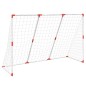 vidaXL Fußballtor für Kinder mit Bällen 2-in-1 Weiß 184x64x124 cm vidaXL Fußballtor für Kinder mit Bällen 2-in-1 Weiß 184x64x124 cm