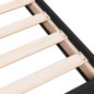 vidaXL Bettgestell Schwarz 90x190 cm Holzwerkstoff vidaXL Bettgestell Schwarz 90x190 cm Holzwerkstoff