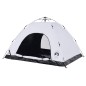 vidaXL Campingzelt 4 Personen Weiß Verdunkelungsstoff Quick Release vidaXL Campingzelt 4 Personen Weiß Verdunkelungsstoff Quick Release
