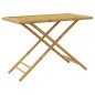 vidaXL Gartentisch Klappbar 110x55x75 cm Bambus vidaXL Gartentisch Klappbar 110x55x75 cm Bambus