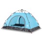 vidaXL Campingzelt 3 Personen Blau Quick Release vidaXL Campingzelt 3 Personen Blau Quick Release