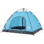 vidaXL Campingzelt 3 Personen Blau Quick Release vidaXL Campingzelt 3 Personen Blau Quick Release