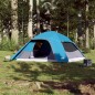 vidaXL Kuppel-Familienzelt 6 Personen Blau Wasserdicht vidaXL Kuppel-Familienzelt 6 Personen Blau Wasserdicht