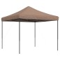 vidaXL Partyzelt Faltbar Pop-Up Braun 292x292x315 cm vidaXL Partyzelt Faltbar Pop-Up Braun 292x292x315 cm