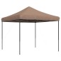 vidaXL Partyzelt Faltbar Pop-Up Braun 292x292x315 cm vidaXL Partyzelt Faltbar Pop-Up Braun 292x292x315 cm