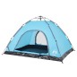 vidaXL Campingzelt 4 Personen Blau Quick Release vidaXL Campingzelt 4 Personen Blau Quick Release