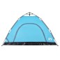 vidaXL Campingzelt 4 Personen Blau Quick Release vidaXL Campingzelt 4 Personen Blau Quick Release